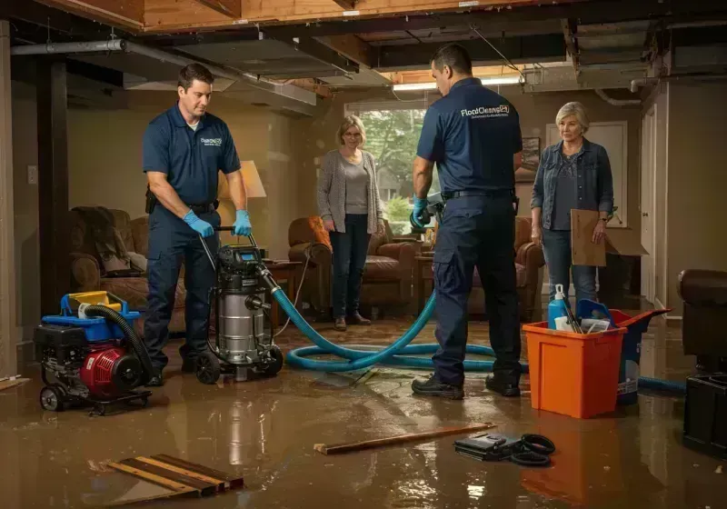 Basement Water Extraction and Removal Techniques process in Fremont, NC