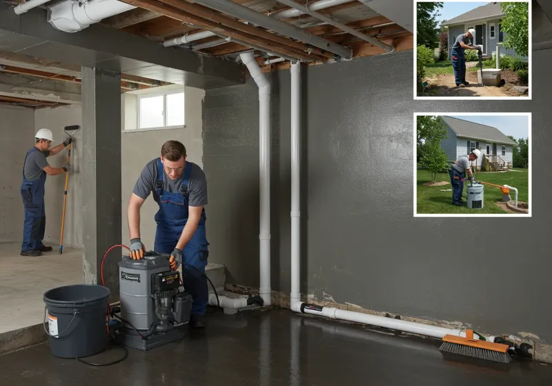 Basement Waterproofing and Flood Prevention process in Fremont, NC